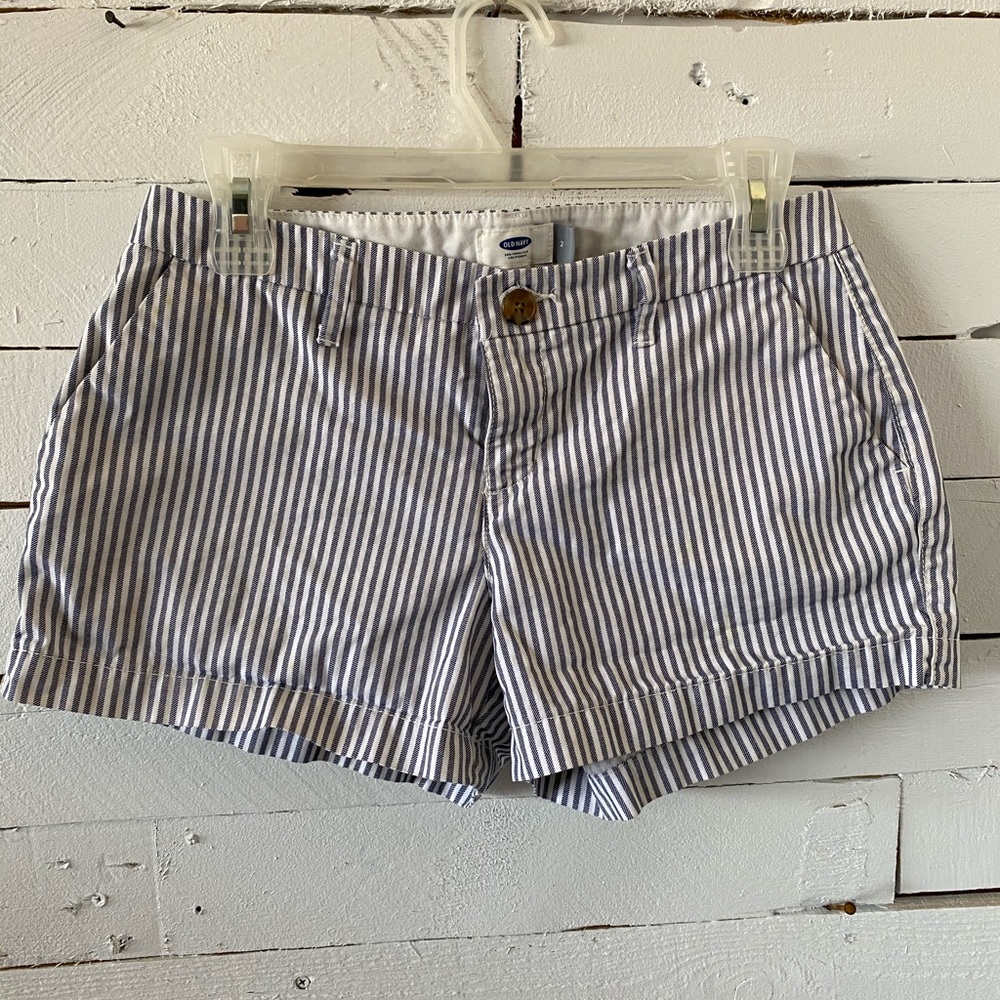 Old Navy pinstripe shorts